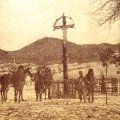 1914-1915_u Humenneho, v pozadi Karpaty